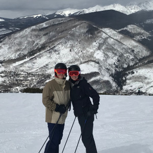 Megan And Brian Ski