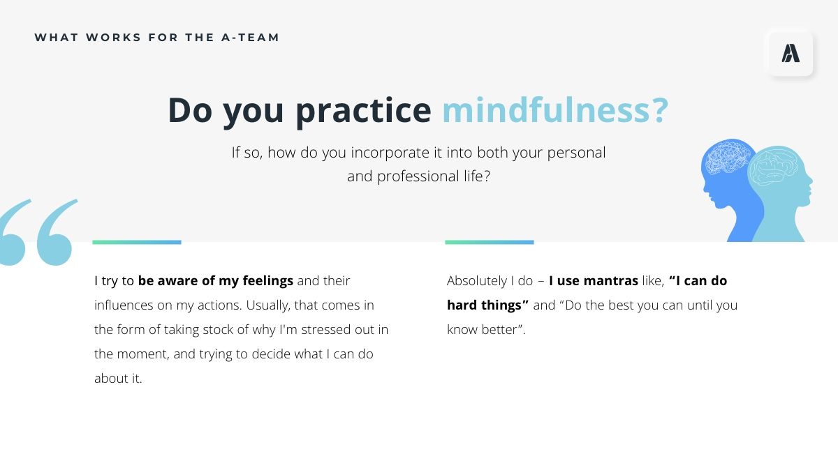 Do you practice mindfulness?